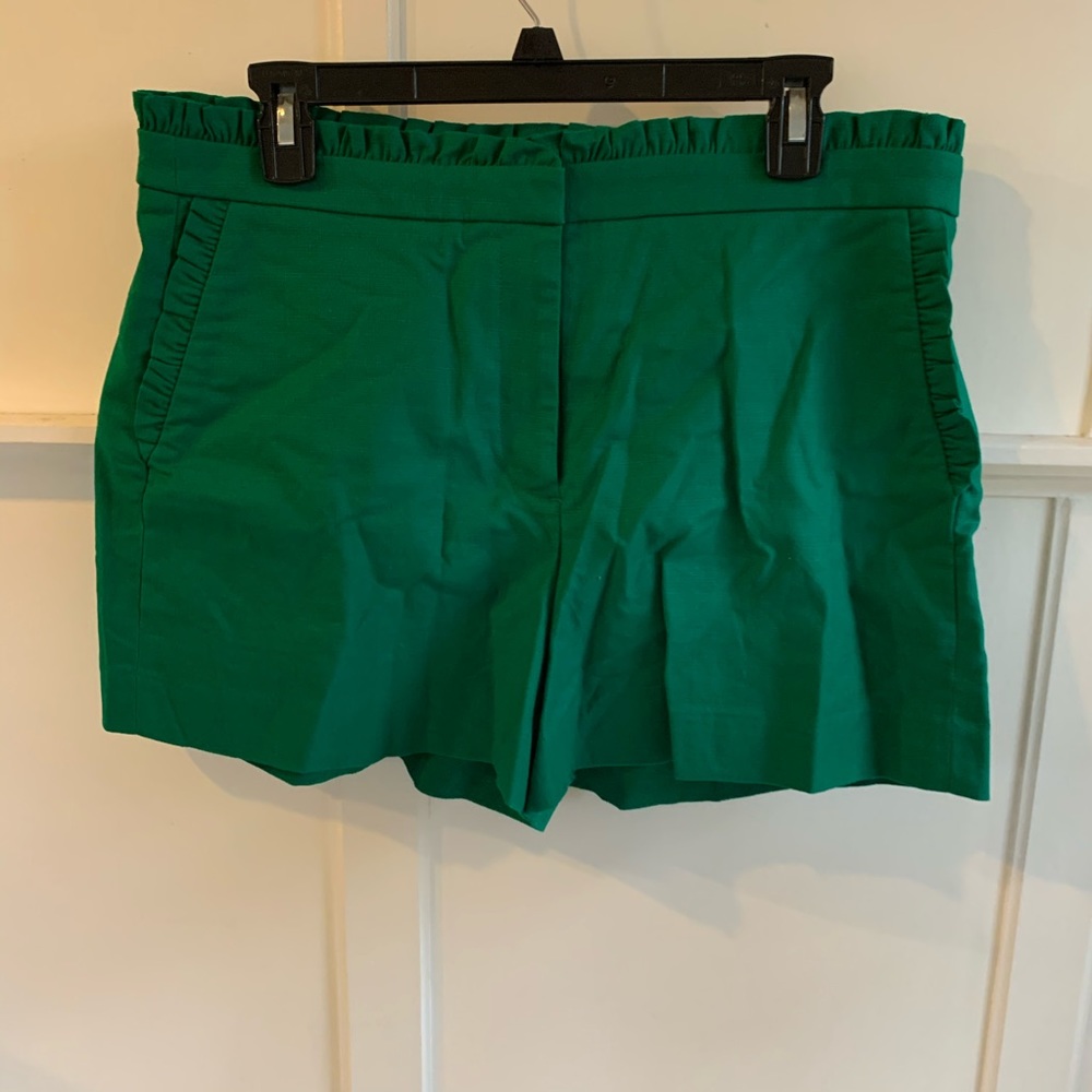JCREW Ruffle Shorts